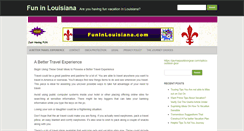 Desktop Screenshot of funinlouisiana.com